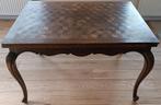 Massief houten tafel met verlengstukken, Ophalen