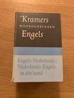 Woordenboek Engels-Nederlands en Nederlands-Engels, Livres, Dictionnaires, Enlèvement, Utilisé, Kramers, Anglais