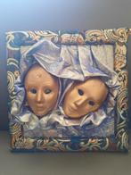 Masques de carnaval en céramique vintage, Antiquités & Art, Enlèvement