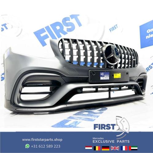 X253 C253 GLC BUMPER AMG VOORBUMPER GLC63 W253 COMPLEET A253, Auto-onderdelen, Carrosserie, Bumper, Mercedes-Benz, Voor, Gebruikt