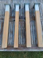 4 beuken tafelpoten, Ophalen, Zo goed als nieuw, Beuken