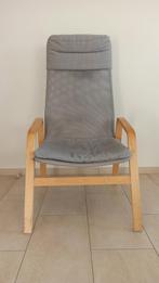 Joli fauteuil gris, Maison & Meubles, Enlèvement, Tissus