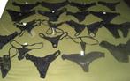 Zwarte strings in de maat S, Kleding | Dames, Ondergoed en Lingerie, Ophalen of Verzenden