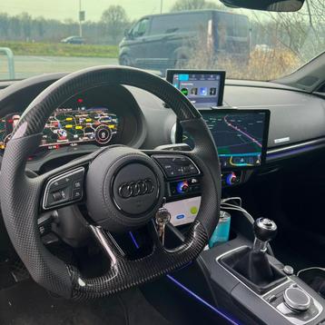 Audi stuur carbon A3 A4 A5 S3 S4 S5 RS3 RS4 RS5 2017-2024 beschikbaar voor biedingen