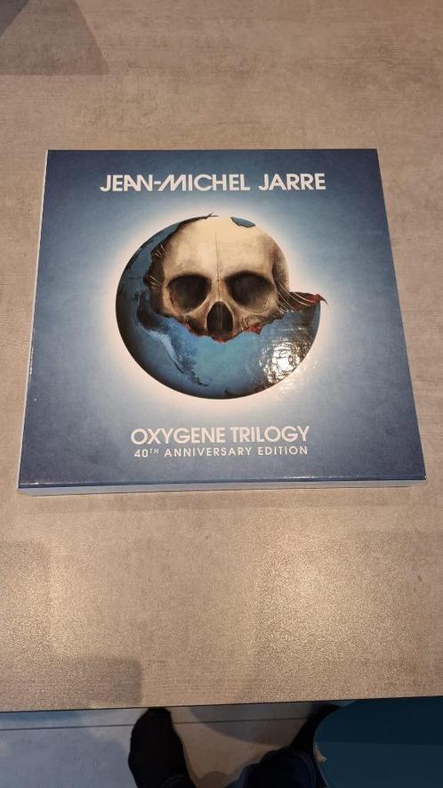 Jean-Michel Jarre Oxygene Trilogy lp vinyl box, Cd's en Dvd's, Vinyl | Rock, Zo goed als nieuw, Ophalen of Verzenden