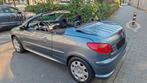 PEUGEOT 206 CABRIO 1.6 BENZINE// BLANCO GEKEURD//, Auto's, Peugeot, 4 zetels, Stof, 1568 cc, Cabriolet