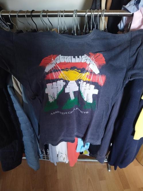 T shirt metallica puppets vintage, Kleding | Heren, T-shirts, Gedragen, Maat 52/54 (L), Verzenden