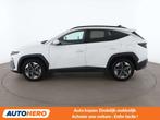 Hyundai Tucson 1.6 T-GDI Mild-Hybrid Trend (bj 2024), Stof, Gebruikt, Euro 6, Wit