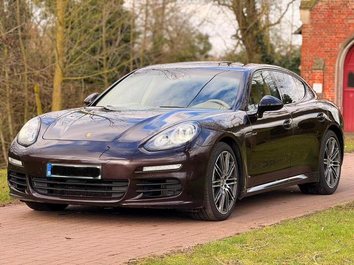 Porsche panamera Face Lift / 3.0 diesel / Bi Turbo, Auto's, Porsche, Particulier, Panamera, Diesel, Euro 5, Automaat, Bruin, Leder