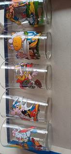 8 verschillende glazen asterix en obelix, Collections, Verres & Petits Verres, Comme neuf, Enlèvement ou Envoi