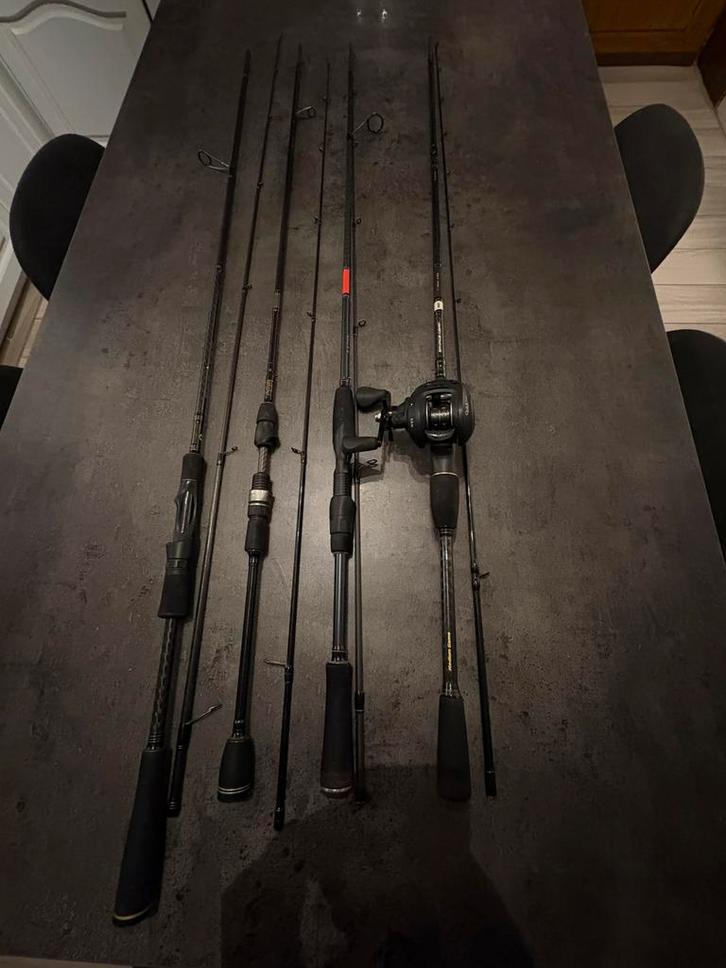 Canna peche carnassier, Watersport en Boten, Hengelsport | Roofvissen, Zo goed als nieuw, Ophalen