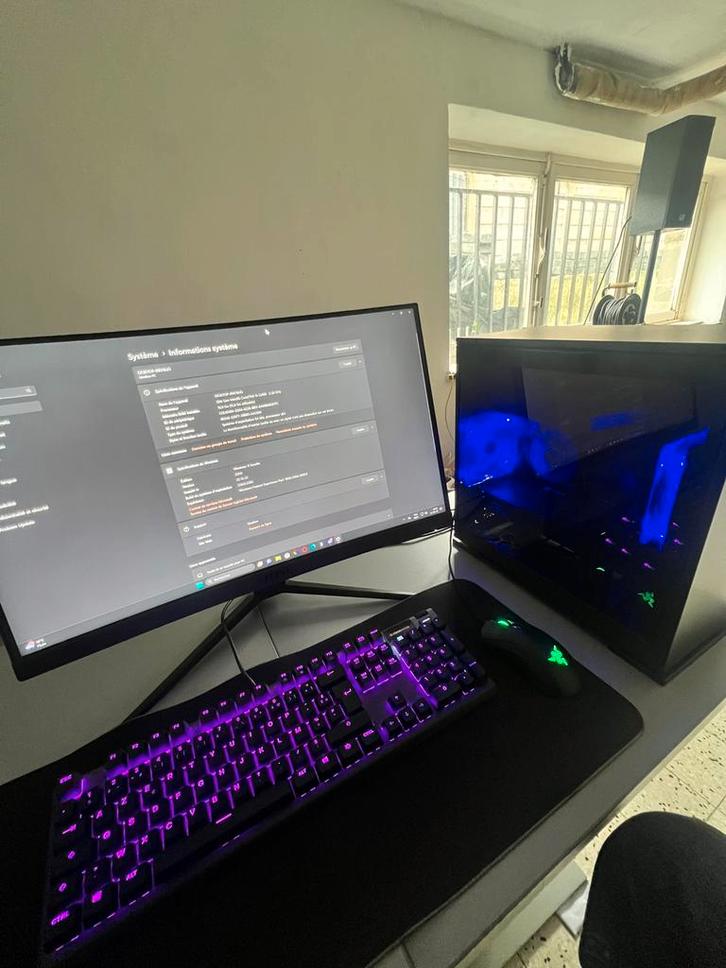 Setup Gamer Complet – RTX 3060 Ti / i5-12400 / Écran 180Hz, Informatique & Logiciels, Ordinateurs de bureau, Comme neuf, SSD, Gaming
