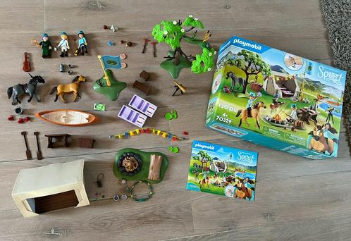Playmobil 70329 - Dreamworks Spirit Paardenkamp, Kinderen en Baby's, Speelgoed | Playmobil, Zo goed als nieuw, Complete set, Ophalen of Verzenden