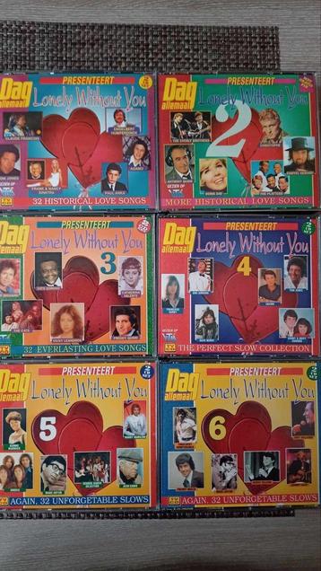 Lonely without cd's, volume 1 t.e.m. 6, 6 dubbel cdboxen,  beschikbaar voor biedingen
