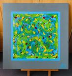 Acrylique sur châssis toilé 3D de 80/80 cm