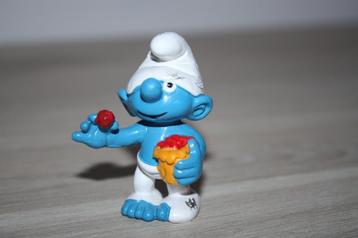 aardbeien smurf , schleich 1993 , Peyo , als nieuw beschikbaar voor biedingen