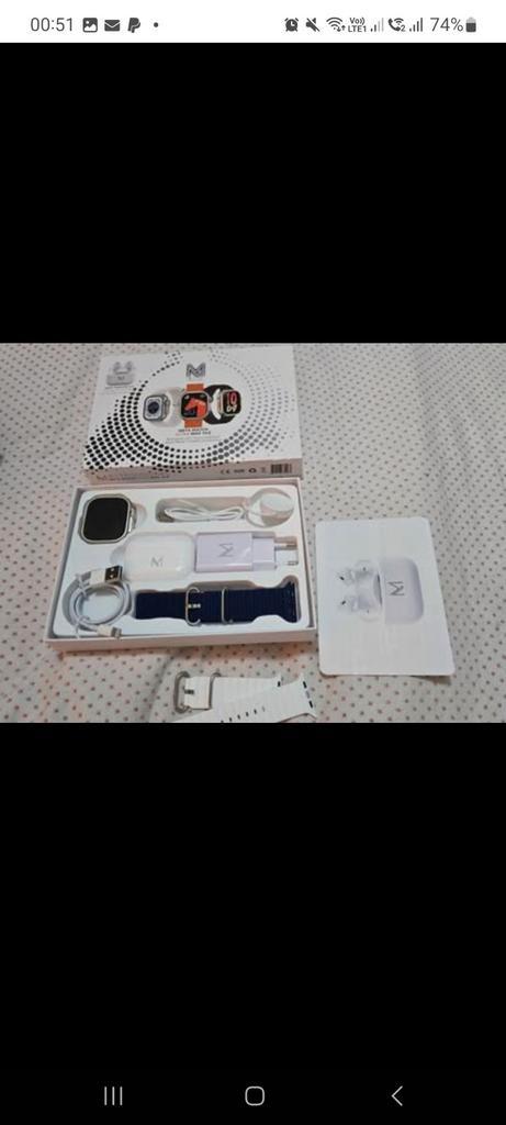 Montre connecté  méta watch ultra max 10.0 neuf, Telecommunicatie, Overige Telecommunicatie, Nieuw, Ophalen of Verzenden