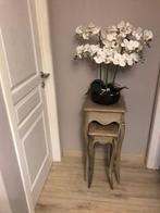 Tables d'appoint - Etat NEUF, Maison & Meubles, Enlèvement, Comme neuf, Carré, Bois