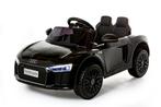 Audi Elektrische Kinderauto R8  - Accuvoertuig - 12V  MP3, Kinderen en Baby's, Speelgoed | Buiten | Accuvoertuigen, Ophalen of Verzenden