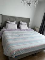 Bed+matras+2 zomer-/winterdeken+2 nachtkastjes, Huis en Inrichting, Slaapkamer | Boxsprings, Ophalen, Gebruikt, Tweepersoons, 200 cm