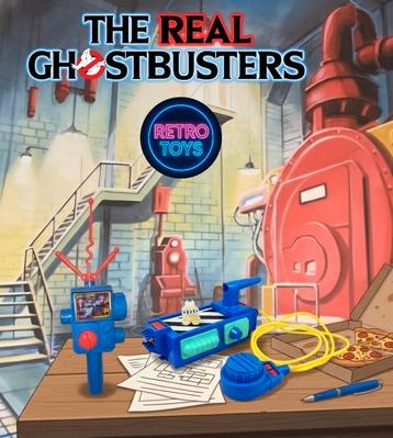 The Real Ghostbusters - PKE en Ghost Trap (Kenner 80s) beschikbaar voor biedingen