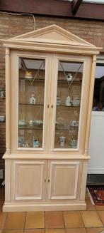 Vitrinekast, Huis en Inrichting, Kasten | Vitrinekasten, Ophalen, Met deur(en), 100 tot 150 cm, 200 cm of meer