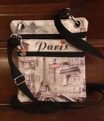 klein schoudertasje "Paris", Bijoux, Sacs & Beauté, Sacs | Sacs à bandoulière, Enlèvement ou Envoi, Comme neuf