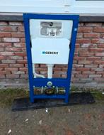 WC encastré Geberit avec plaque de pression, Bricolage & Construction, Enlèvement, Utilisé, Toilettes