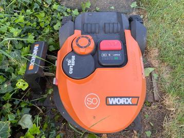 Robotmaaier met perimeterdraad landroid, Tuin en Terras, Robotmaaiers, Ophalen, Gebruikt, Worx, Minder dan 20 cm