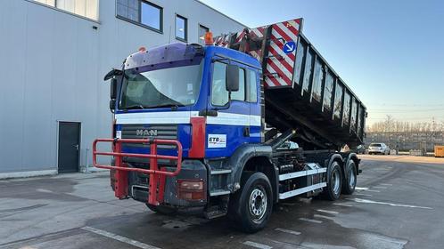 MAN TGA 26.460 (WITH CONTAINER / BELGIAN TRUCK / PERFECT / 6, Auto's, Vrachtwagens, Bedrijf, Te koop, ABS, Airconditioning, Elektrische ramen