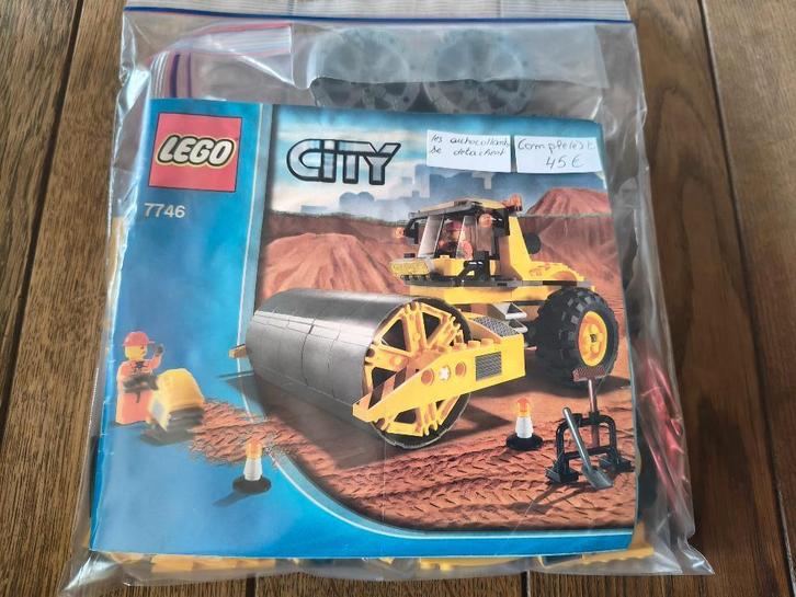 Lego City 7746 De stoomwals, Kinderen en Baby's, Speelgoed | Duplo en Lego, Gebruikt, Lego, Ophalen of Verzenden