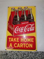 Coca cola emaille bord jaren 90, Enlèvement ou Envoi