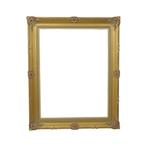 Grote Vintage Gouden Lijst Barok Stijl Klassiek Grenen 92x74, Gebruikt, Ophalen of Verzenden, Nvt, 75 cm of meer