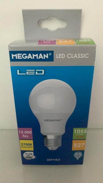 Grote partij Megaman ledlampen 1026stuks beschikbaar voor biedingen