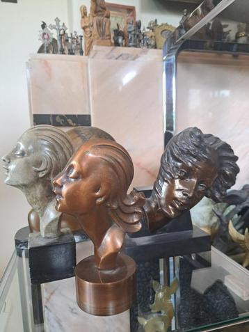 Art Dec Foto Houder klok afrikaanse Buste vrouw Beelden Foto beschikbaar voor biedingen