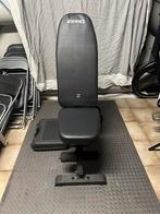 Complete homegym bundel: bank + 50kg dumbbells+beschermmat), Sport en Fitness, Ophalen, Zo goed als nieuw