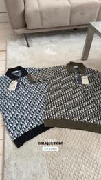 Dior Oblique Polo | Zwart & Groen | S - XL, Ophalen, Overige kleuren, Nieuw, Overige maten