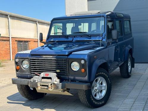 Land Rover Defender 2.5 TD5 110 9 zitplaatsen 2006 138000 km, Auto's, Land Rover, Bedrijf, Te koop, 4x4, Open dak, Trekhaak, Defender