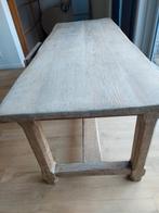 Magnifique table de salle à manger en chêne cérusé, Maison & Meubles, Tables | Tables à manger, 200 cm ou plus, Comme neuf, Enlèvement