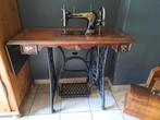 Antieke naaimachine, Ophalen