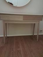 meuble Console décor bois 2 tiroirs, Ophalen, Overige materialen, Vintage, Nieuw