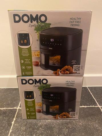 Twee Domo airfryers 6L beschikbaar voor biedingen