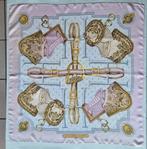 Hermès vintage carré  foulard 100 % zijde, Ophalen of Verzenden, Gedragen, Sjaal