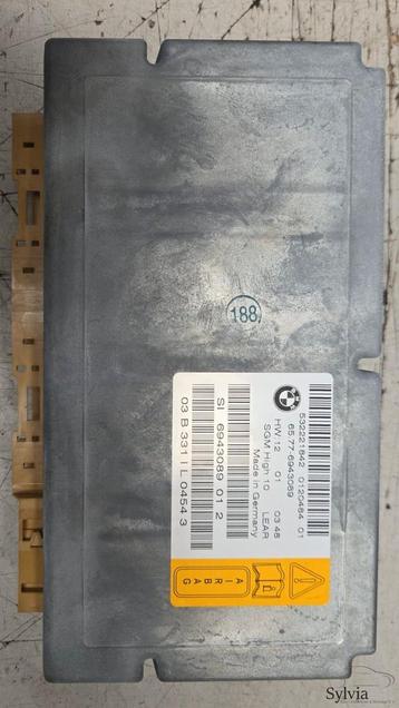 Airbag module met gateway BMW 6 serie E63 65776943089 694308 beschikbaar voor biedingen