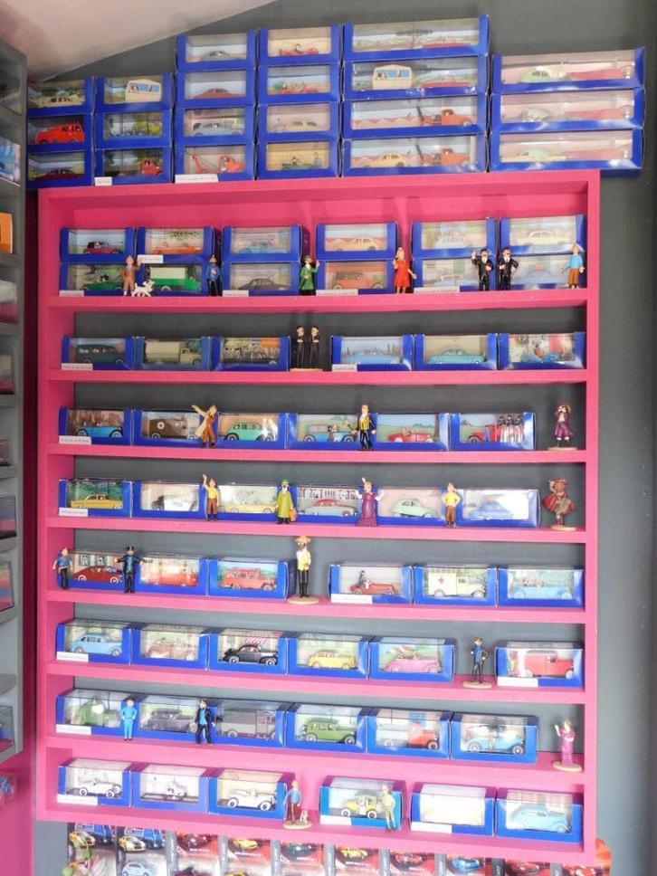 Collection COMPLèTE + Extras voitures TINTIN édition Atlas, Collections, Collections complètes & Collections, Enlèvement