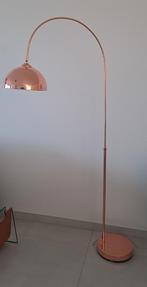 Staanlamp koperkleurig., Ophalen, Zo goed als nieuw