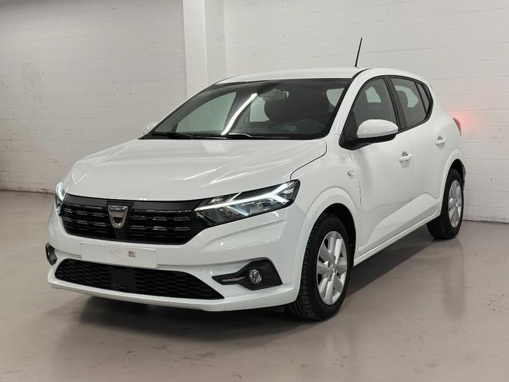 Dacia Sandero 1.0i 2021 met 27.000km, Auto's, Dacia, Bedrijf, Sandero, Airbags, Airconditioning, Android Auto, Apple Carplay, Bluetooth