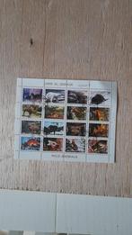 Postzegel blok dieren (voor katrien), Ophalen of Verzenden