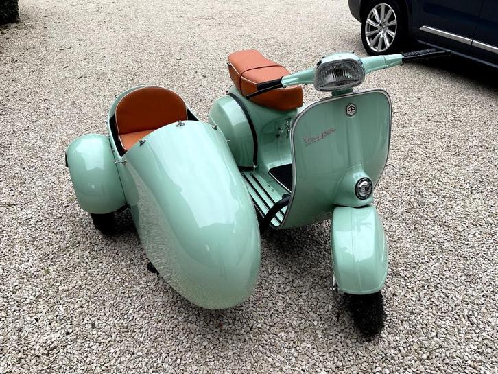 Vespa 150cc Sidecar 1976, Fietsen en Brommers, Scooters | Vespa, Zo goed als nieuw, Overige modellen, Benzine, Ophalen