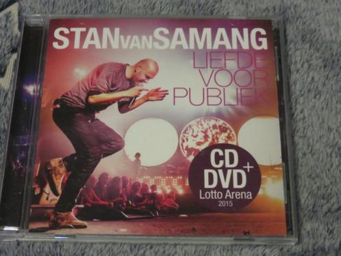 CD + DVD : Stan Van Samang : Liefde voor Publiek, Cd's en Dvd's, Cd's | Pop, Zo goed als nieuw, 2000 tot heden, Ophalen of Verzenden